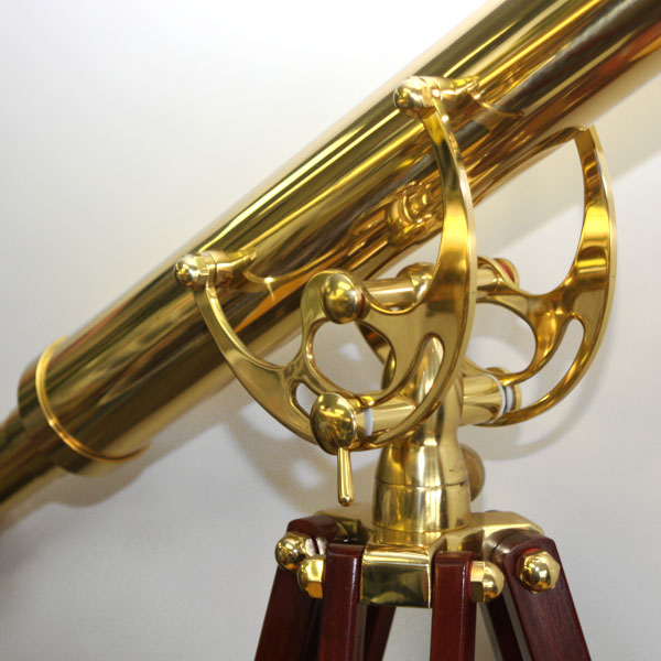 Fine Brass  2.5inch  Classic observation telescope (Deluxe display) 